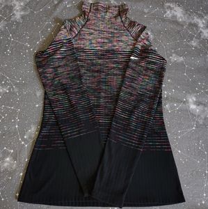 Nike Pro Woman's Hyper Warm Stretch Turtle Neck size XL Multicolour 💜🩷💚💙💛🧡